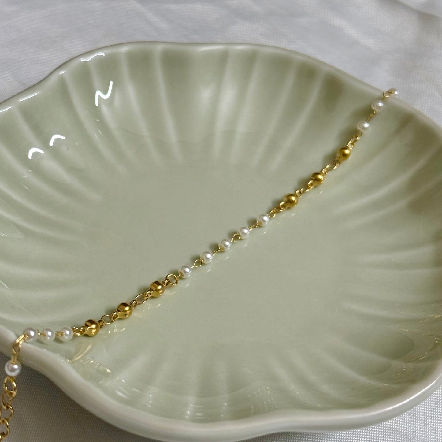 Mosaic Pearl Bracelet