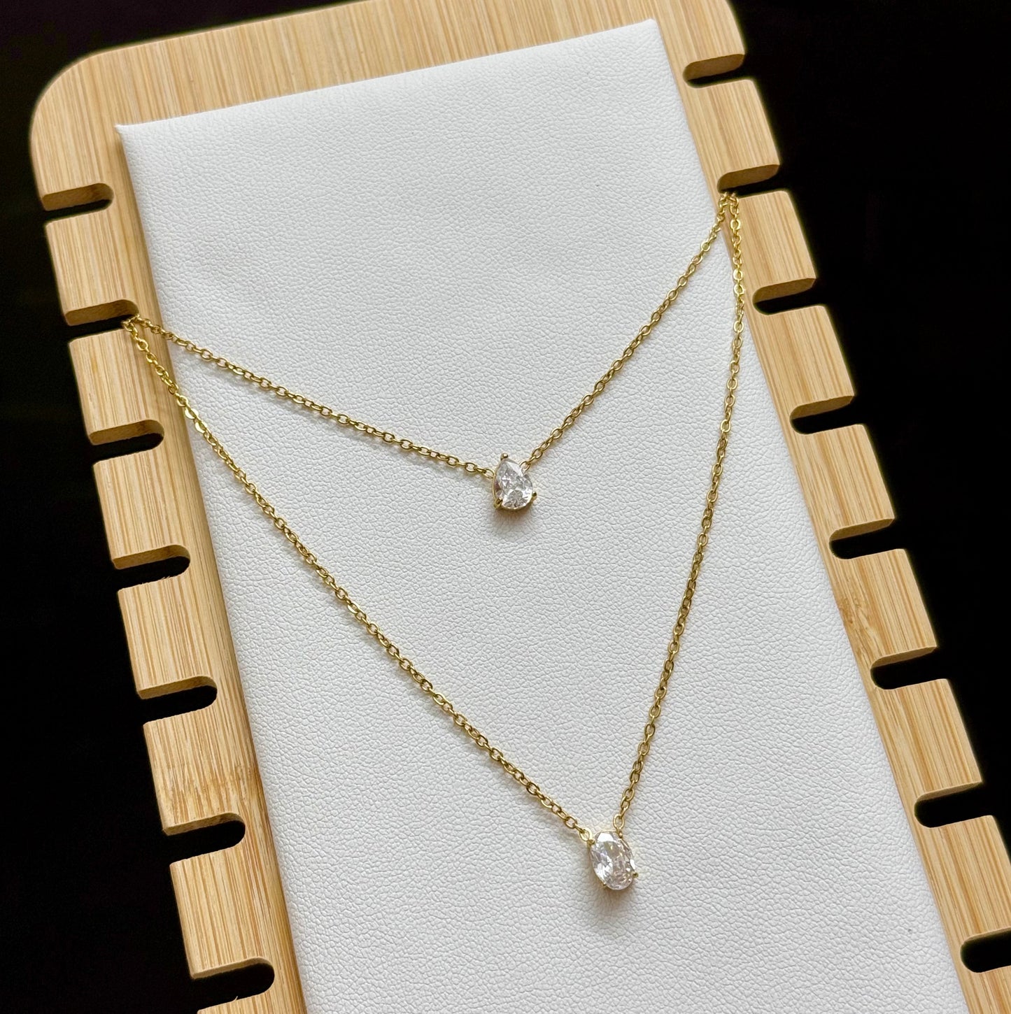 Crystal Duo Necklace