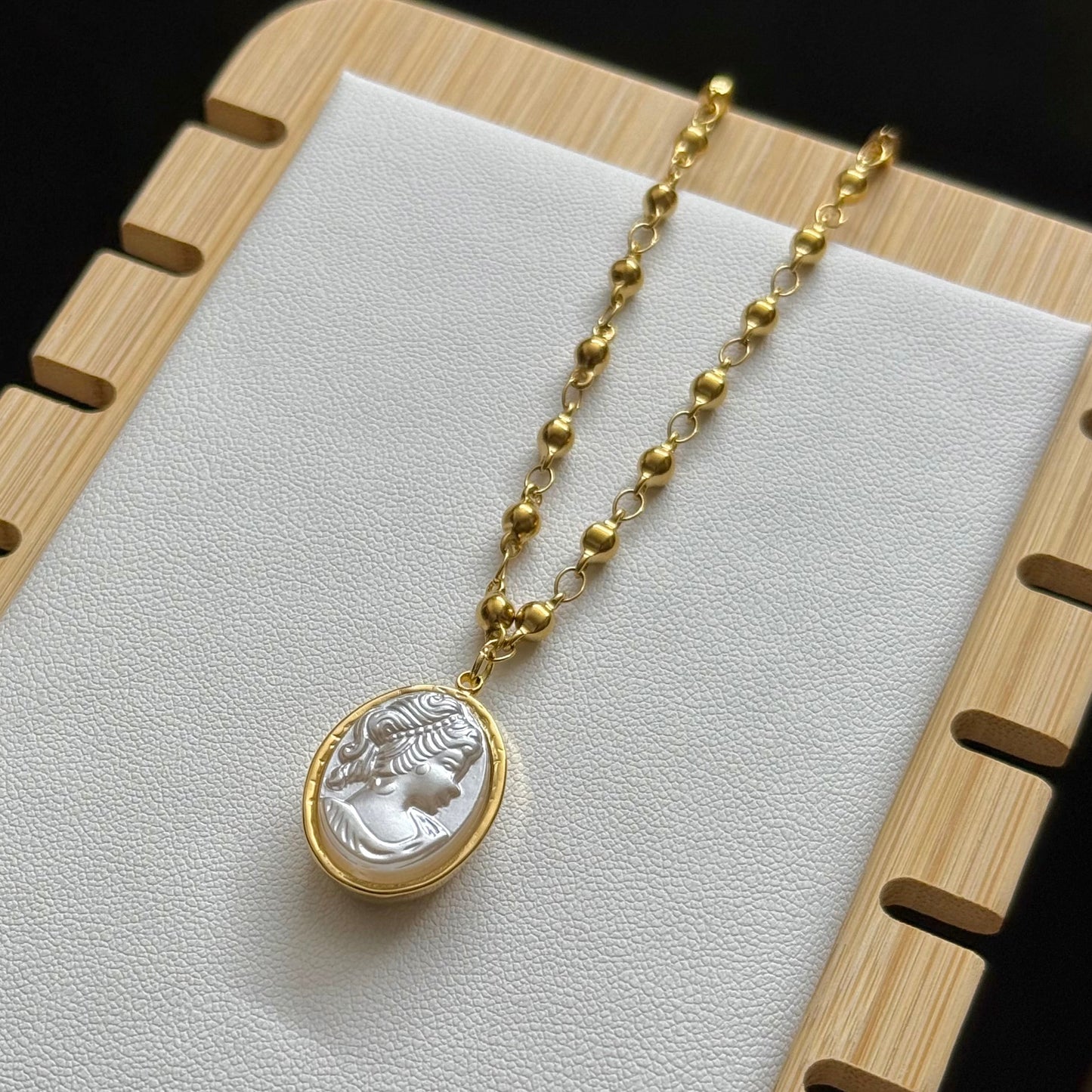 Vintage Cameo Necklace