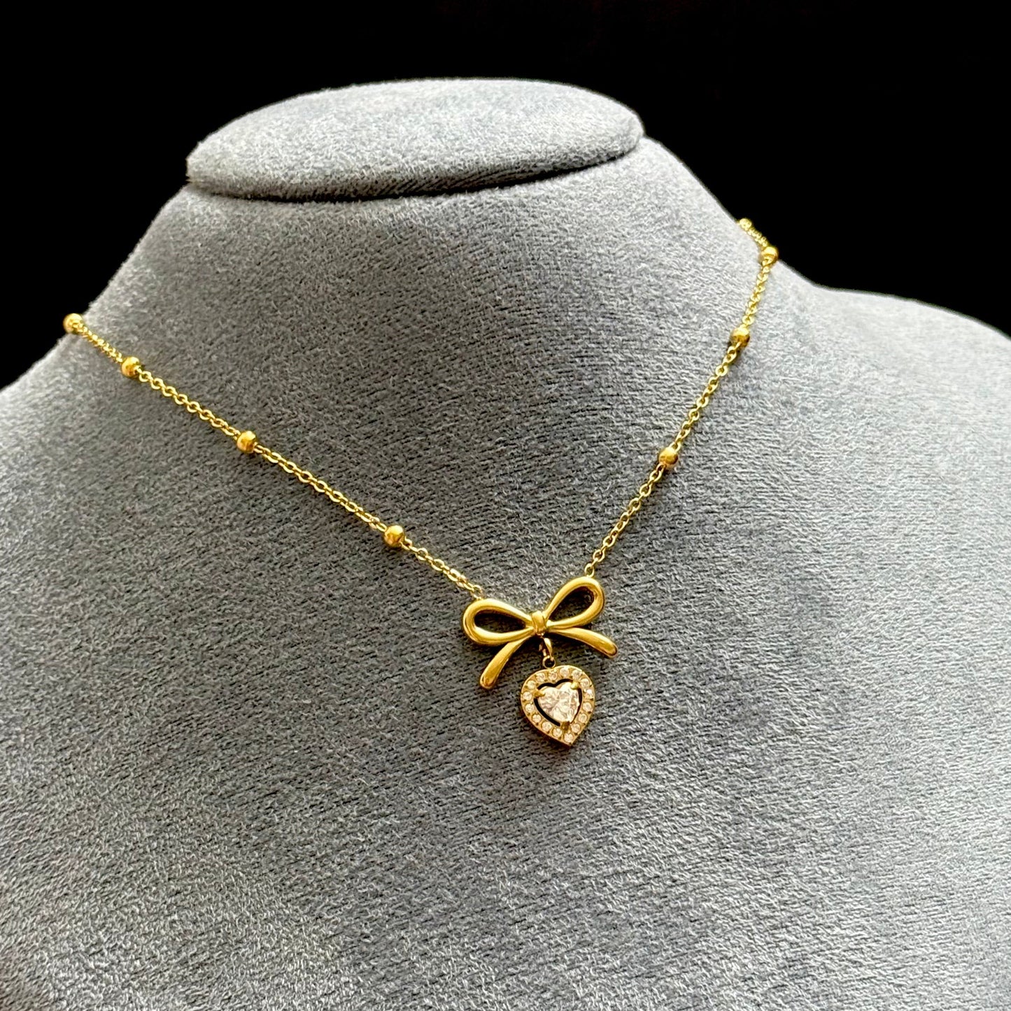 Bella Bow Necklace