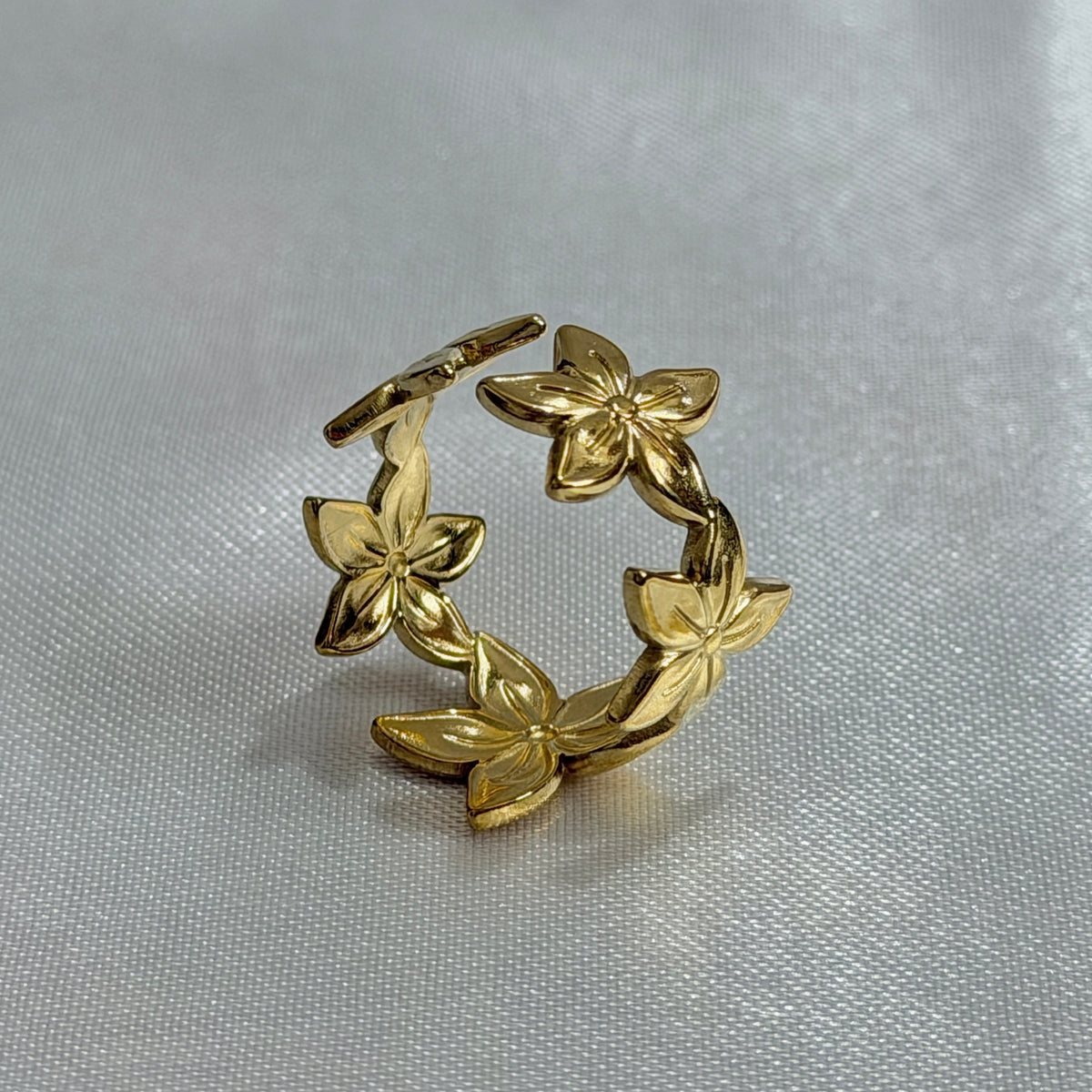Plumeria Ring G.