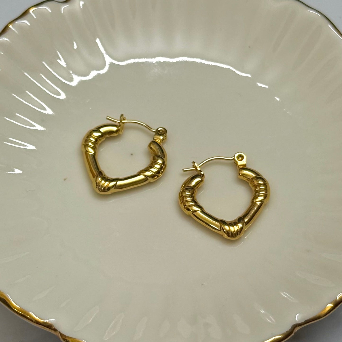 Geo Hoop Earring