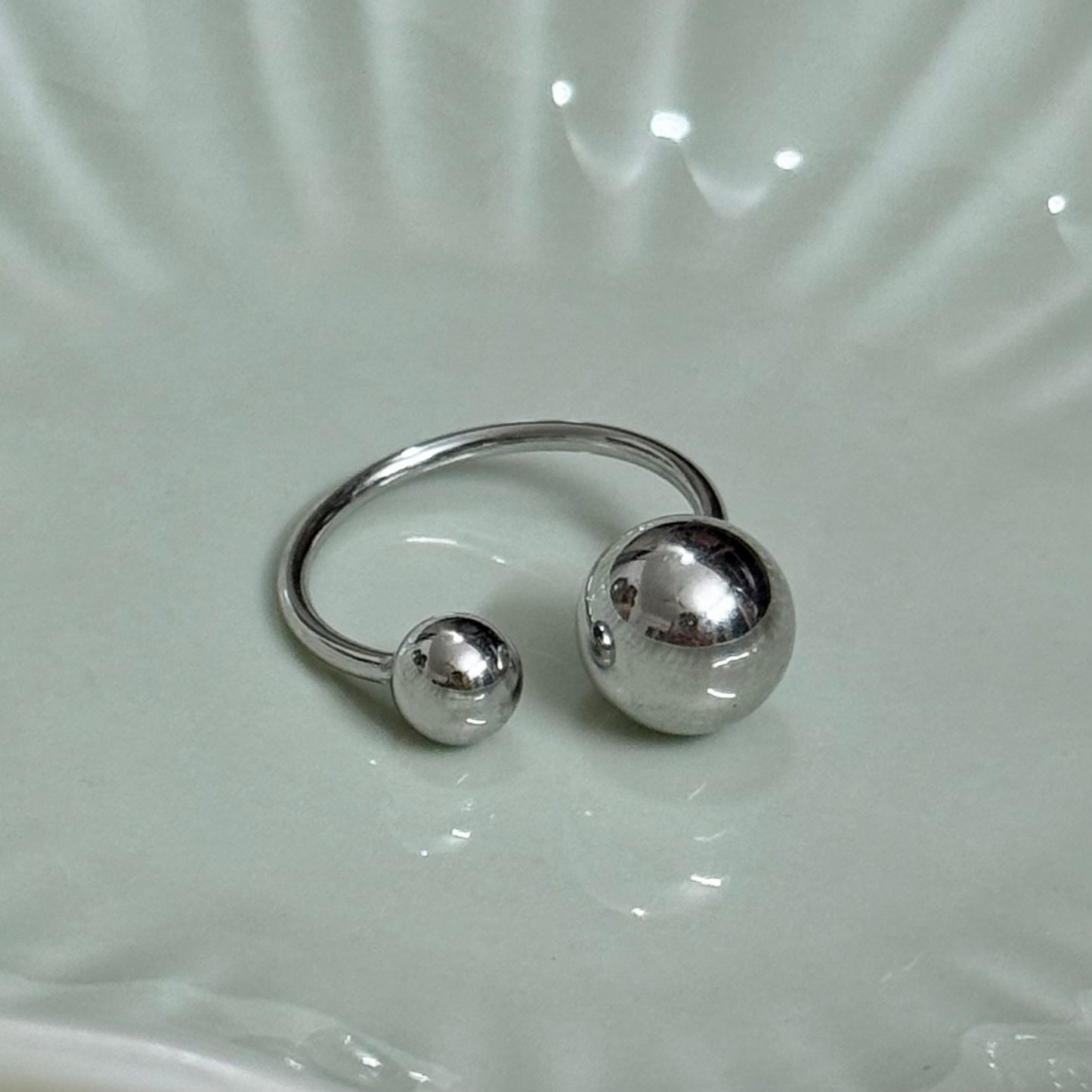 Duo-sphere Ring