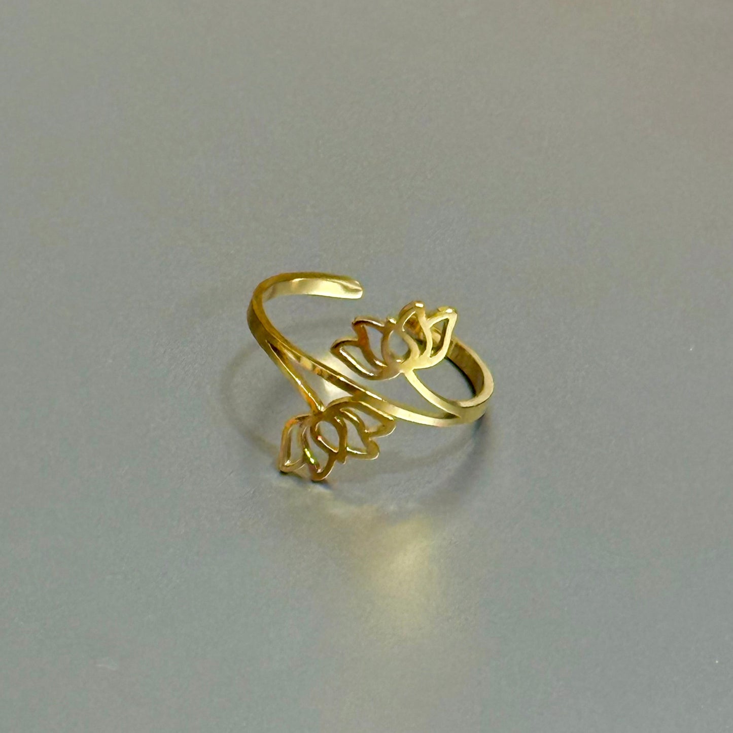 Lotus Wrap Ring