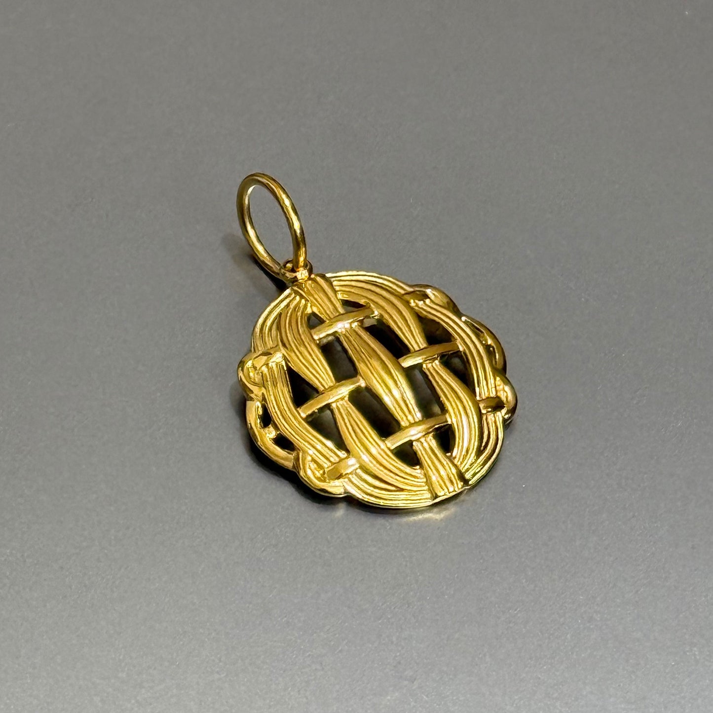 Woven Pendant Charm