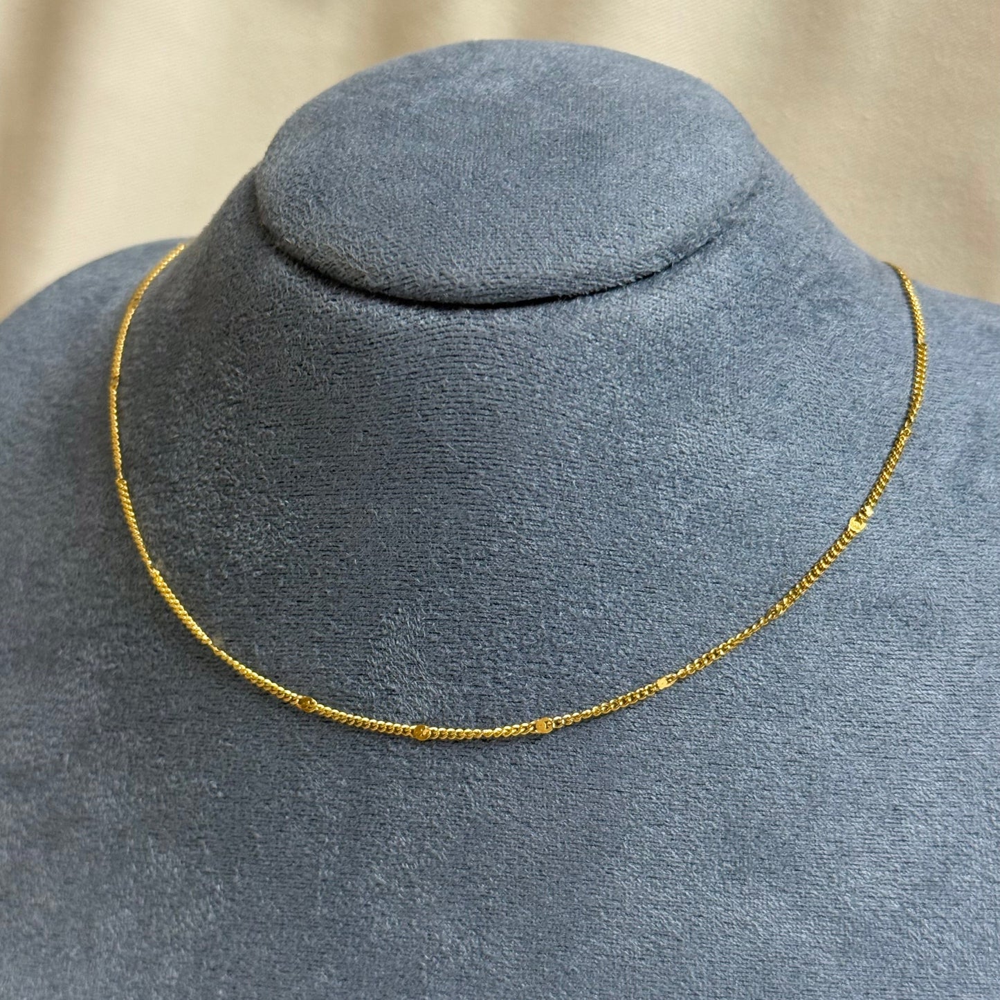 Sequin Chain Necklace