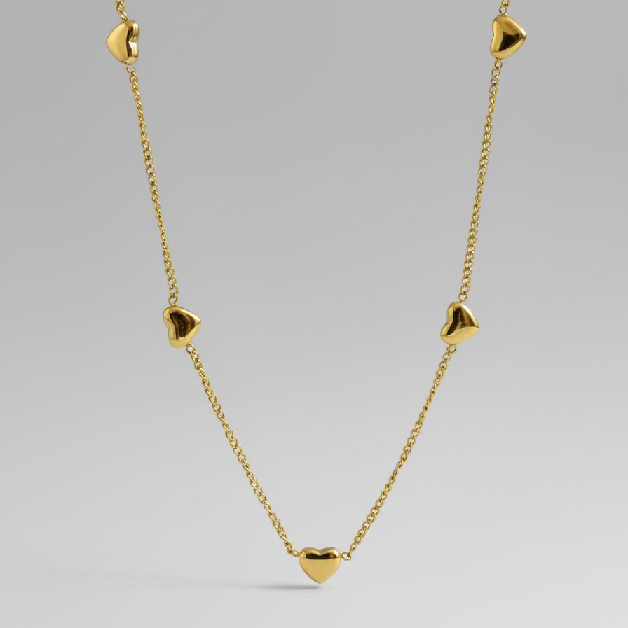 Heart Link Necklace
