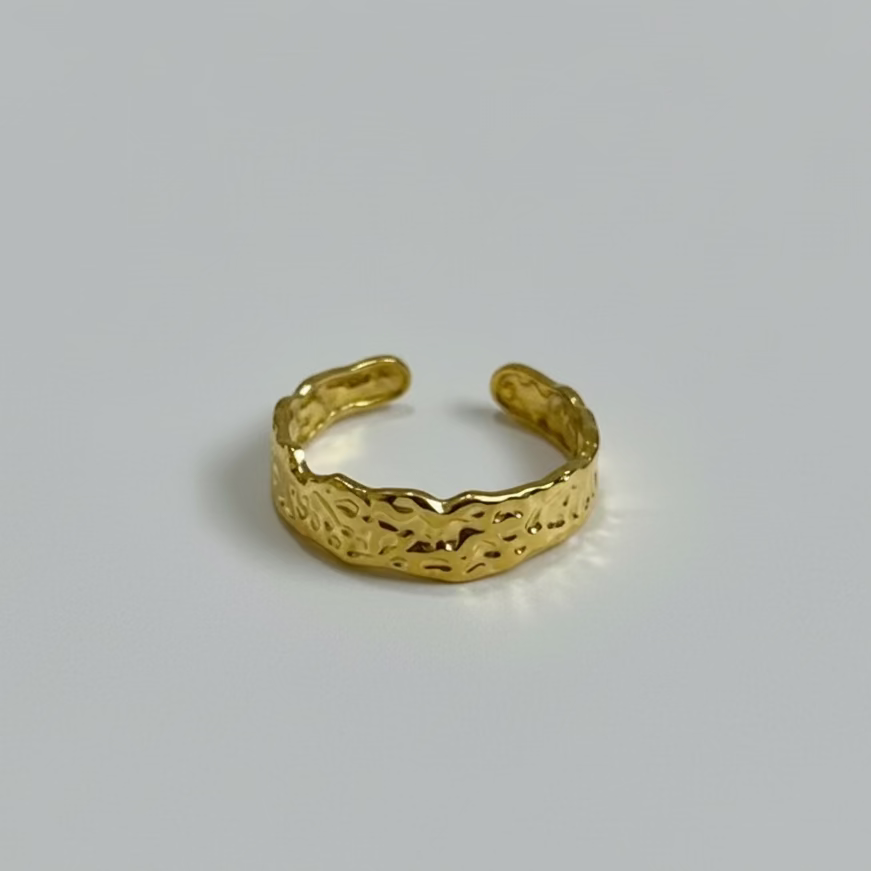 Textured Band Ring