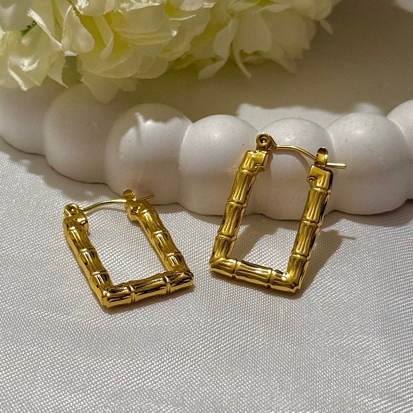 Bamboo Rectangular Hoop