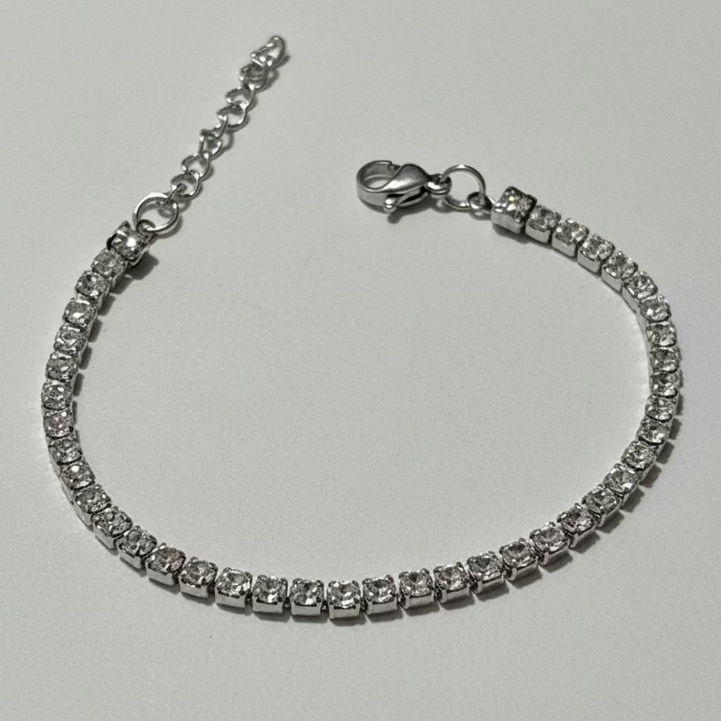 3mm Tennis Bracelet S.