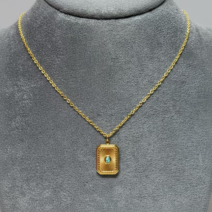 Turquoise Dawn Pendant