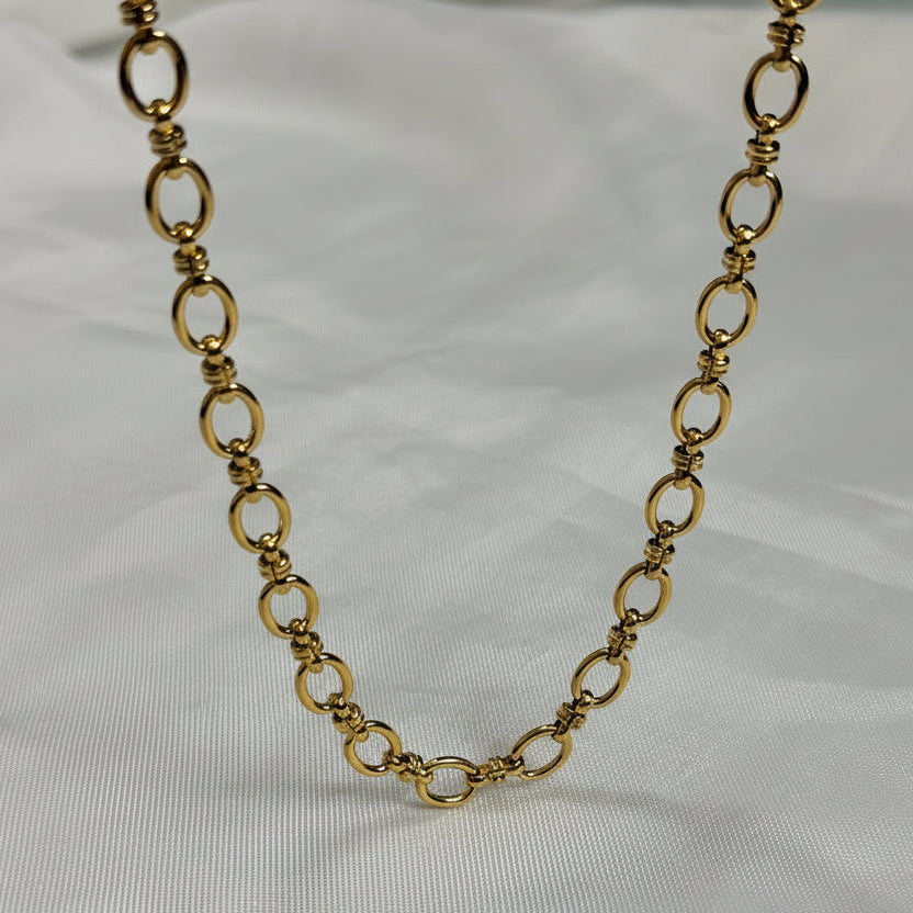 Oval Link Chain Necklace