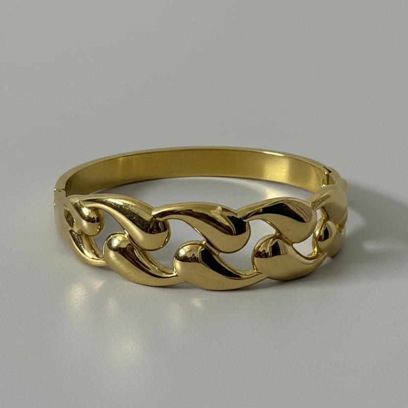 Chunky Cuban Bangle