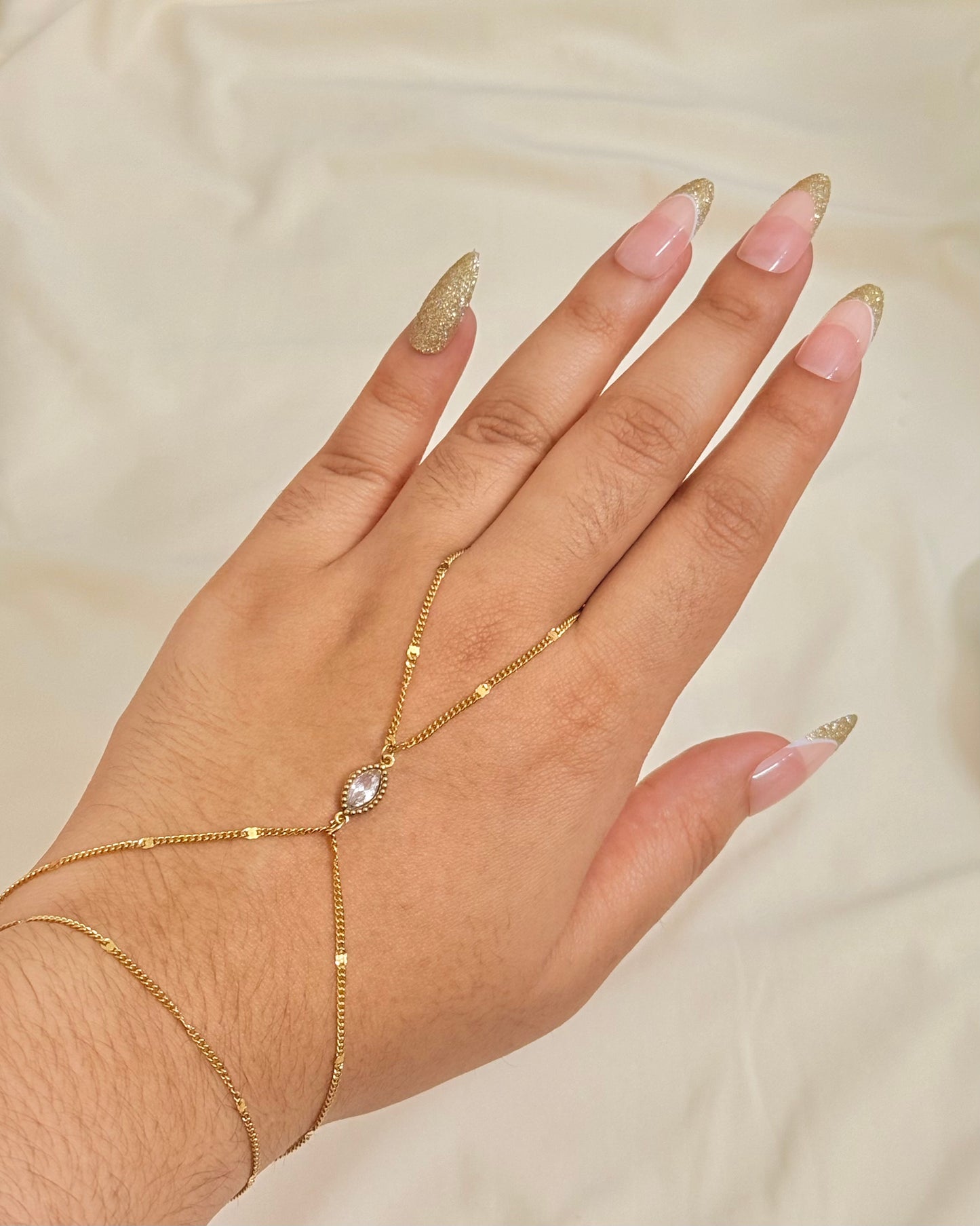 Marquise Hand Chain