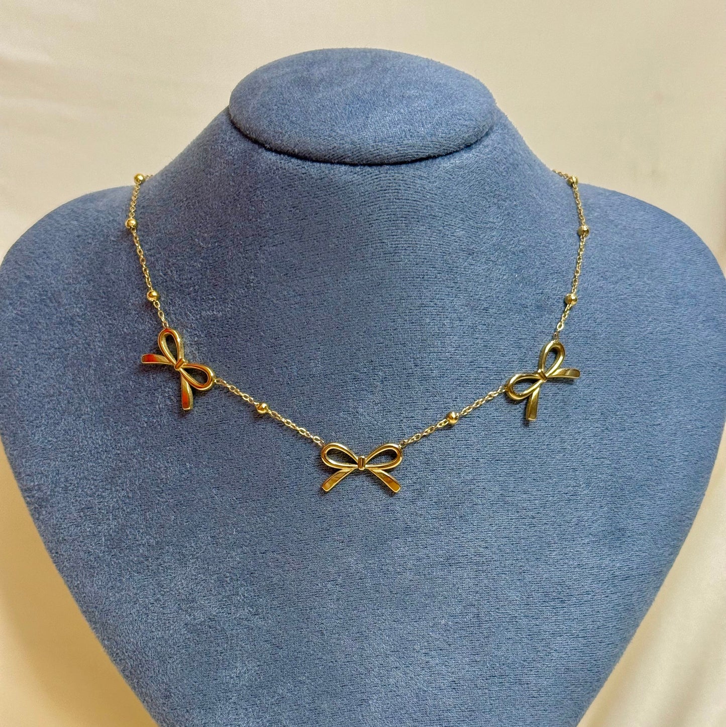 Sweetheart Bow Necklace