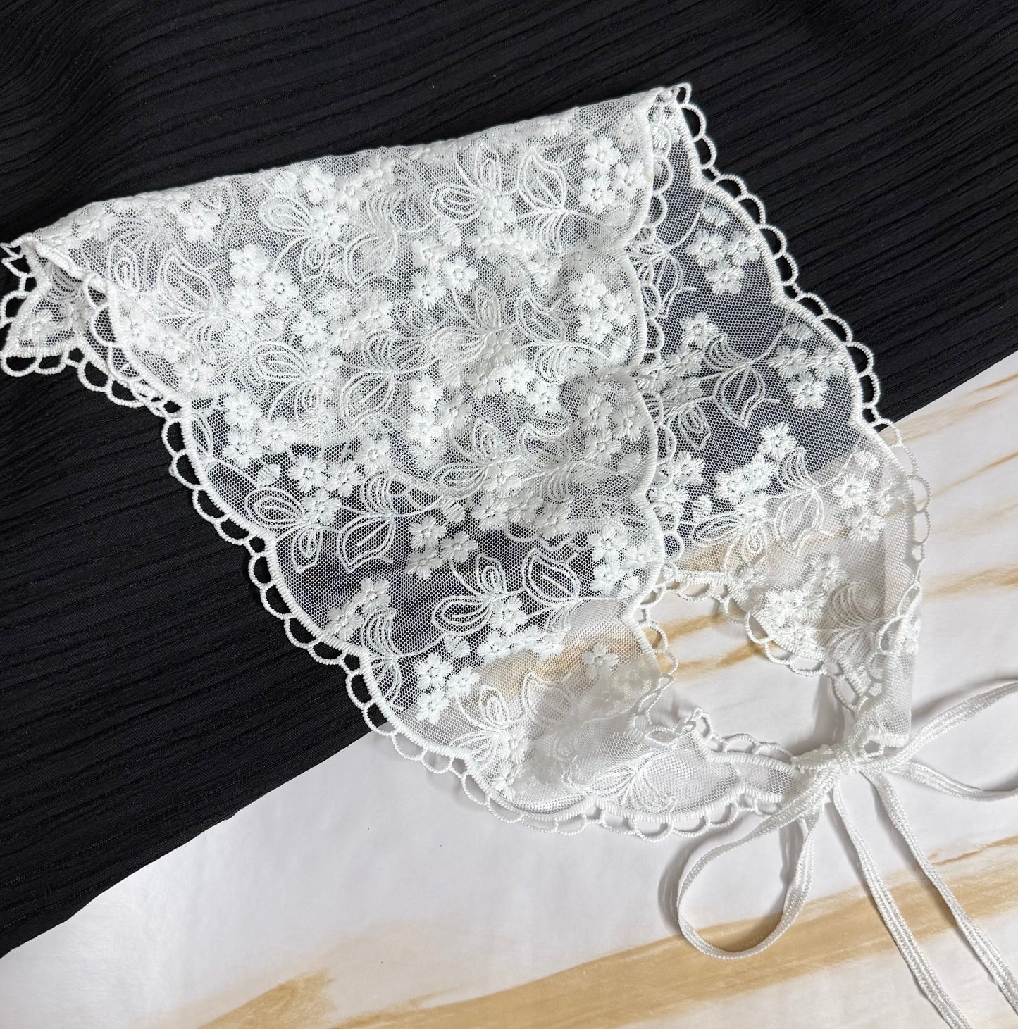 Scalloped Bandana/Headscarf