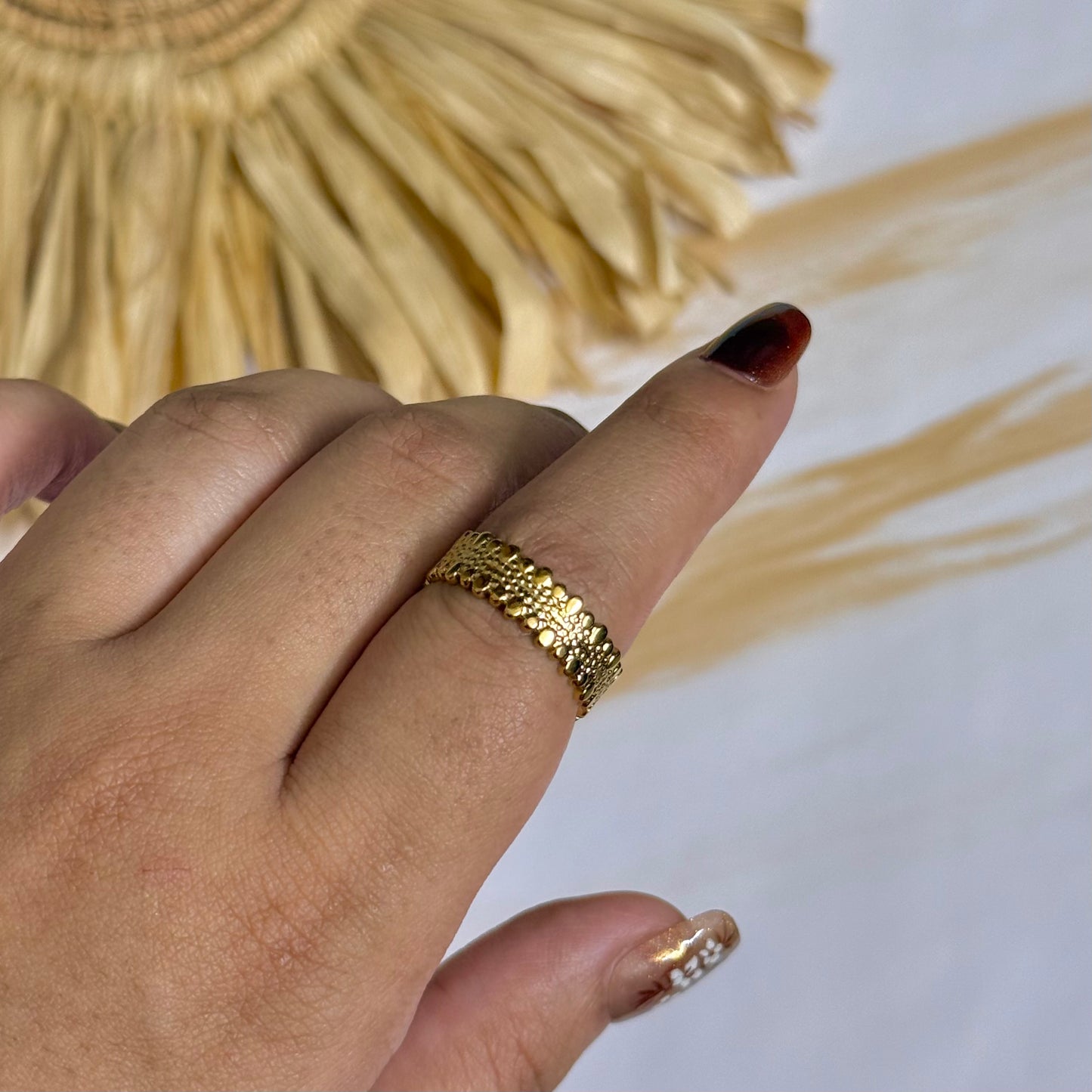 Rough Band Ring
