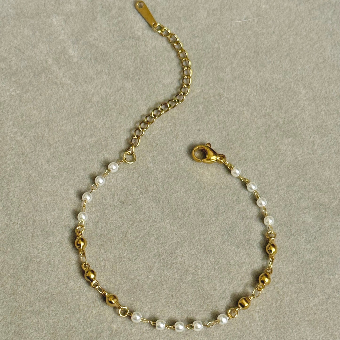 Mosaic Pearl Bracelet