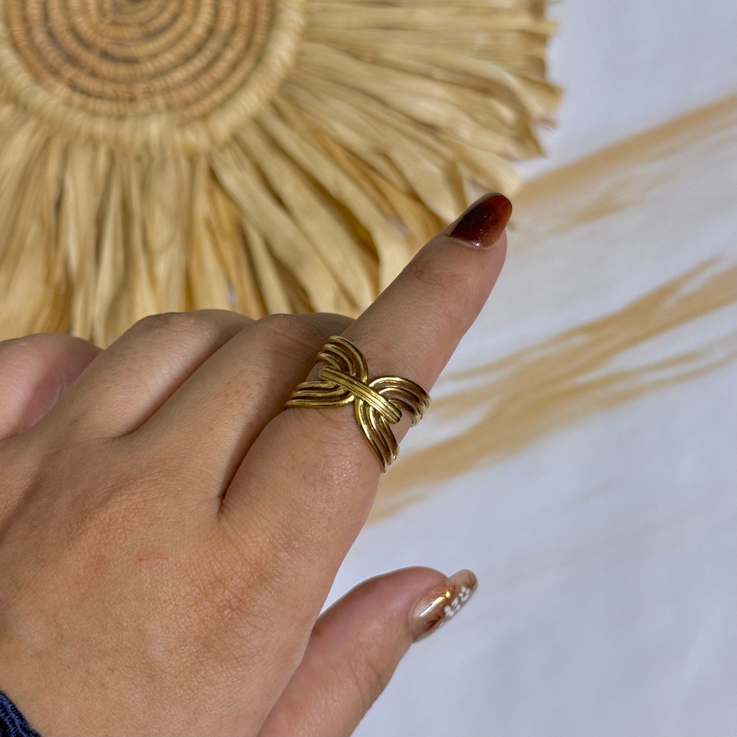 Wide Ridge Ring
