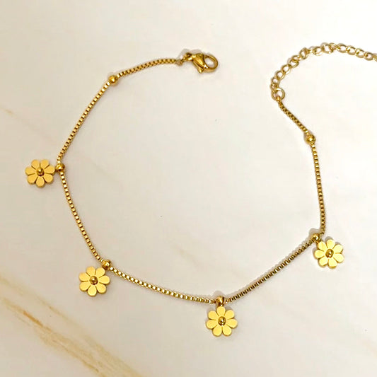 Daisy Anklet