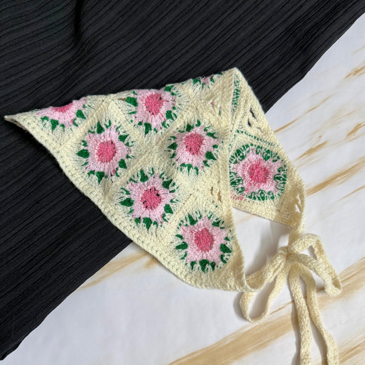 Rosette Bandana/Headscarf