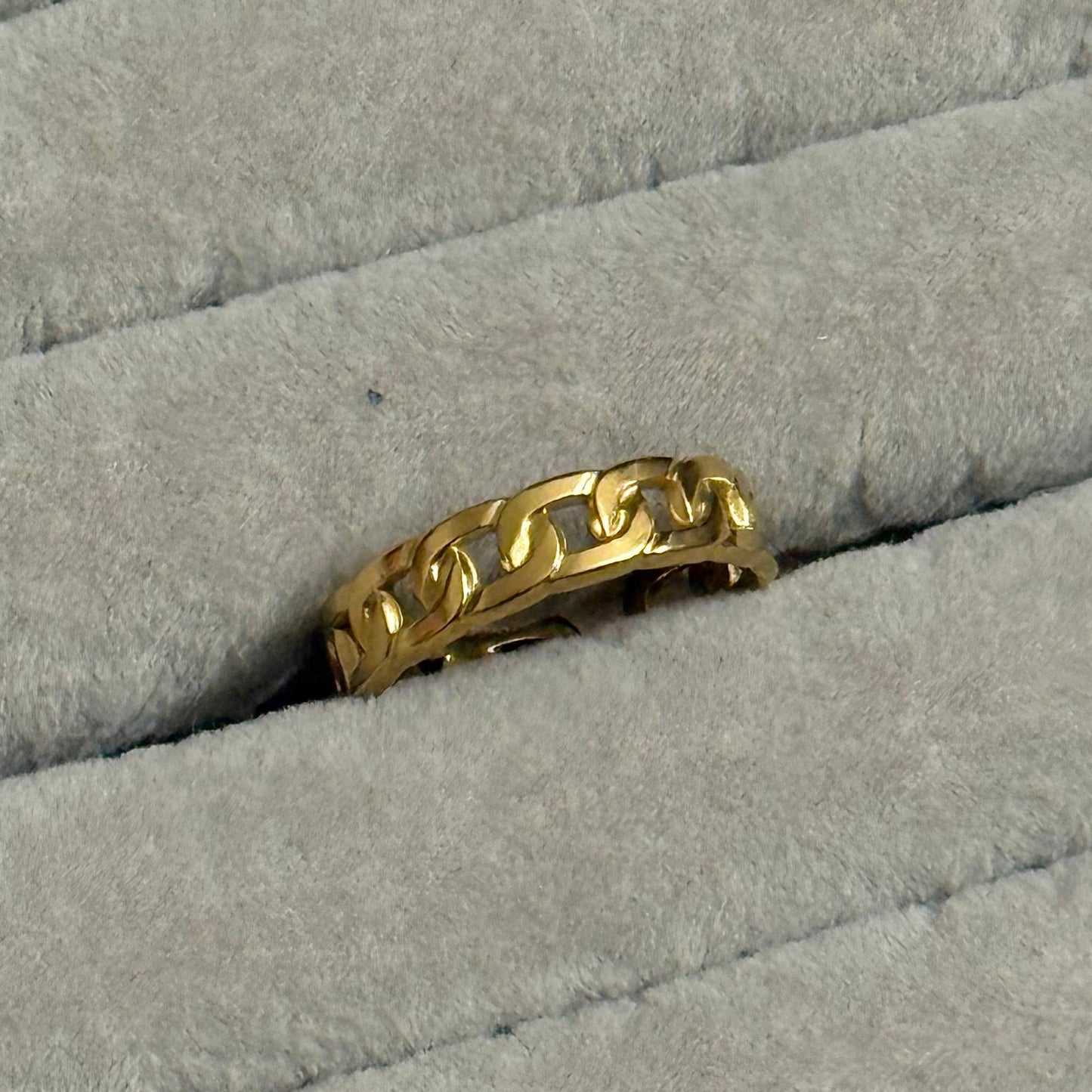 Thin Cuban Ring G.
