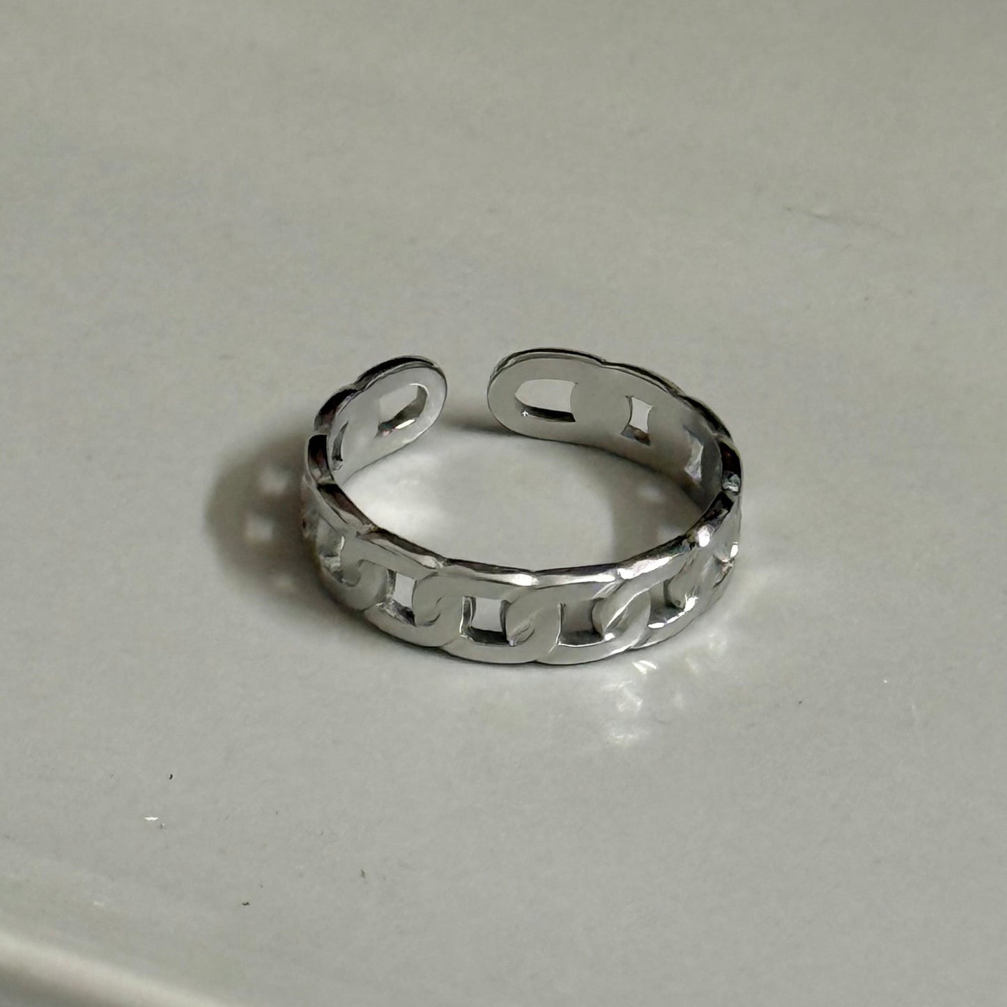 Thin Cuban Ring S.