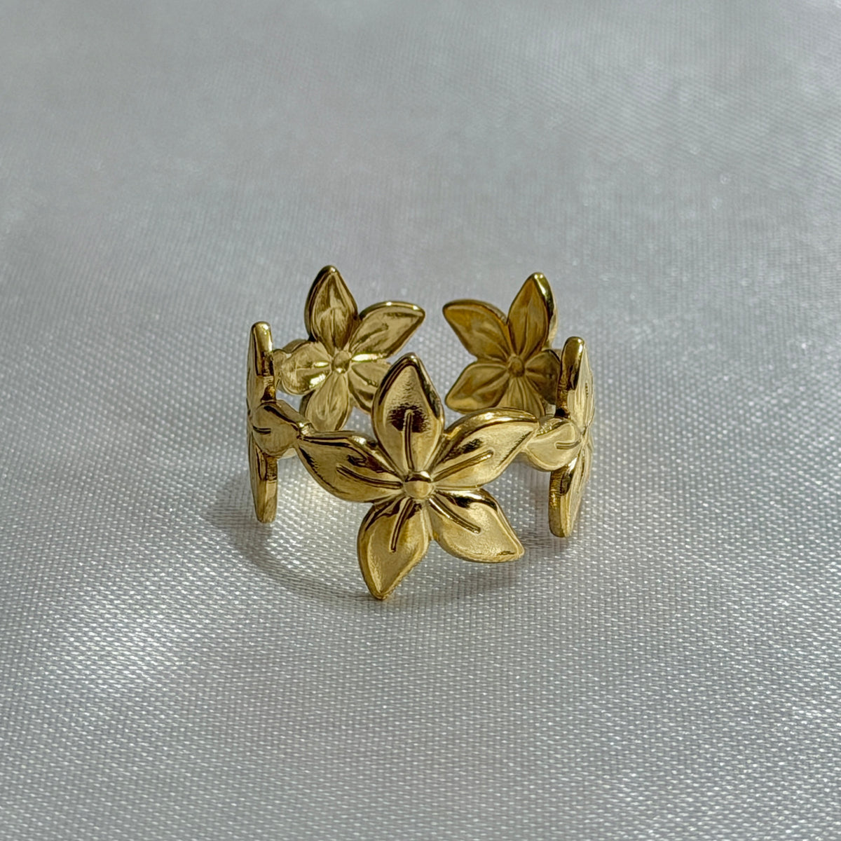 Plumeria Ring G.