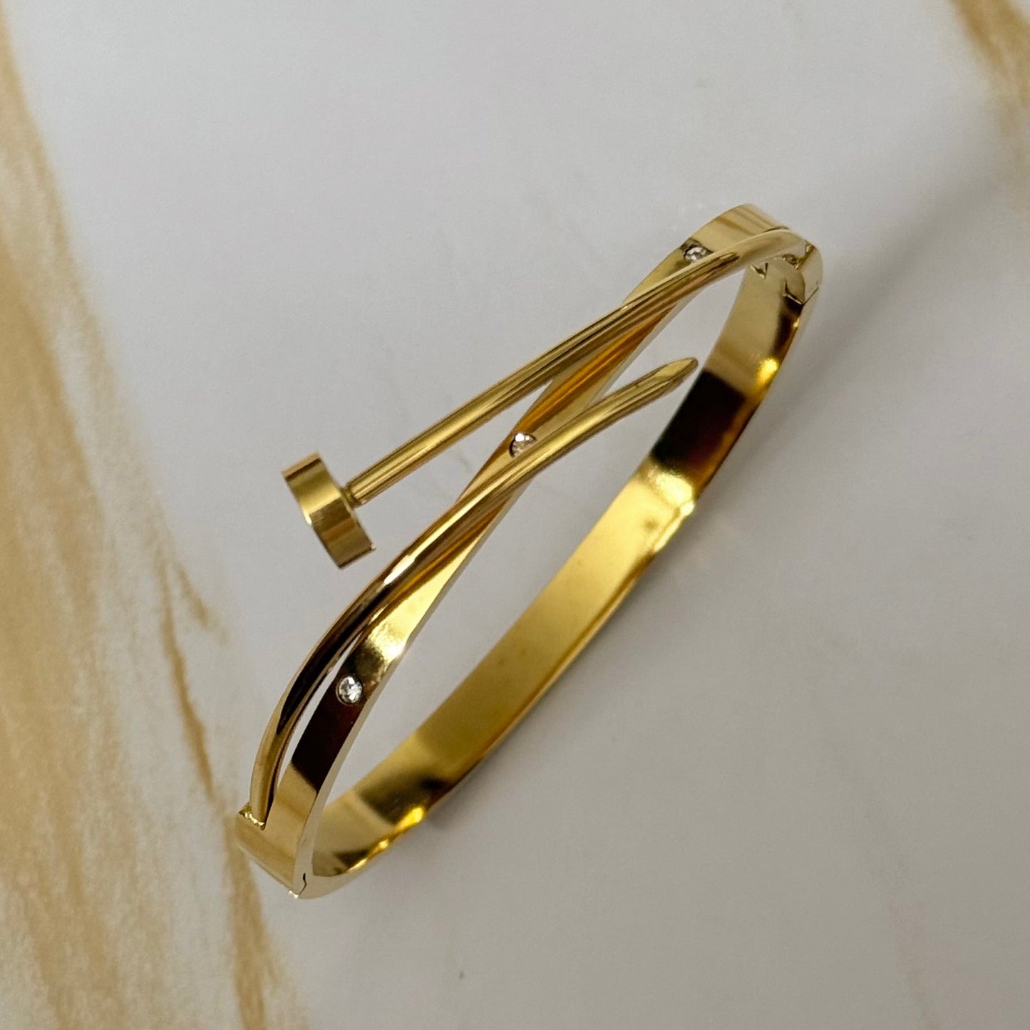 Luxe Nail Bangle