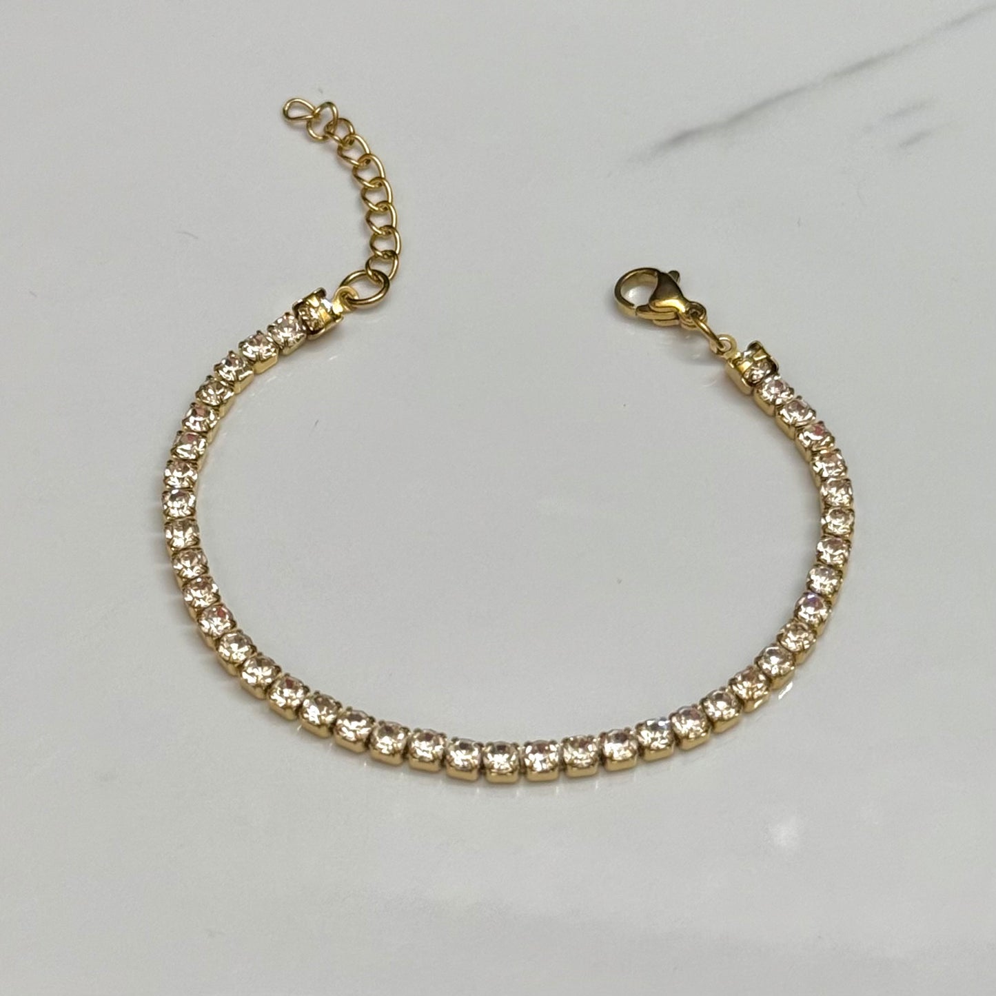 3mm Tennis Bracelet G.