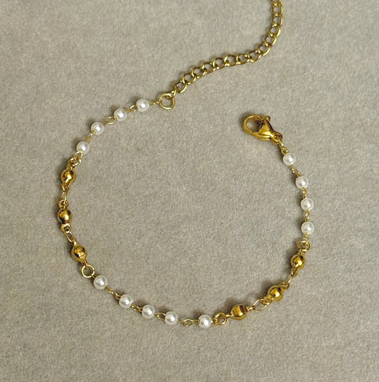 Mosaic Pearl Bracelet