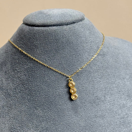 Trio Gem Pendant