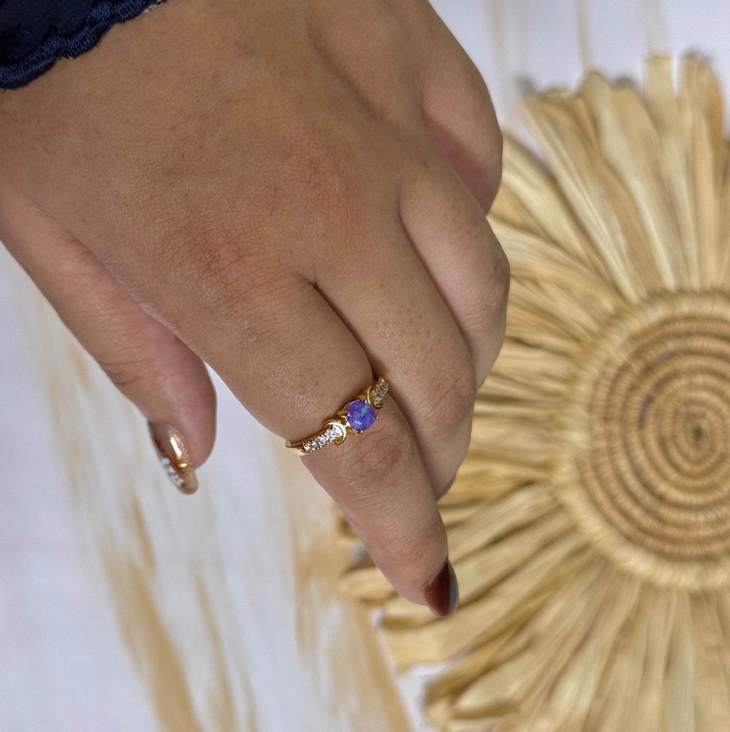 Luna Opal Ring
