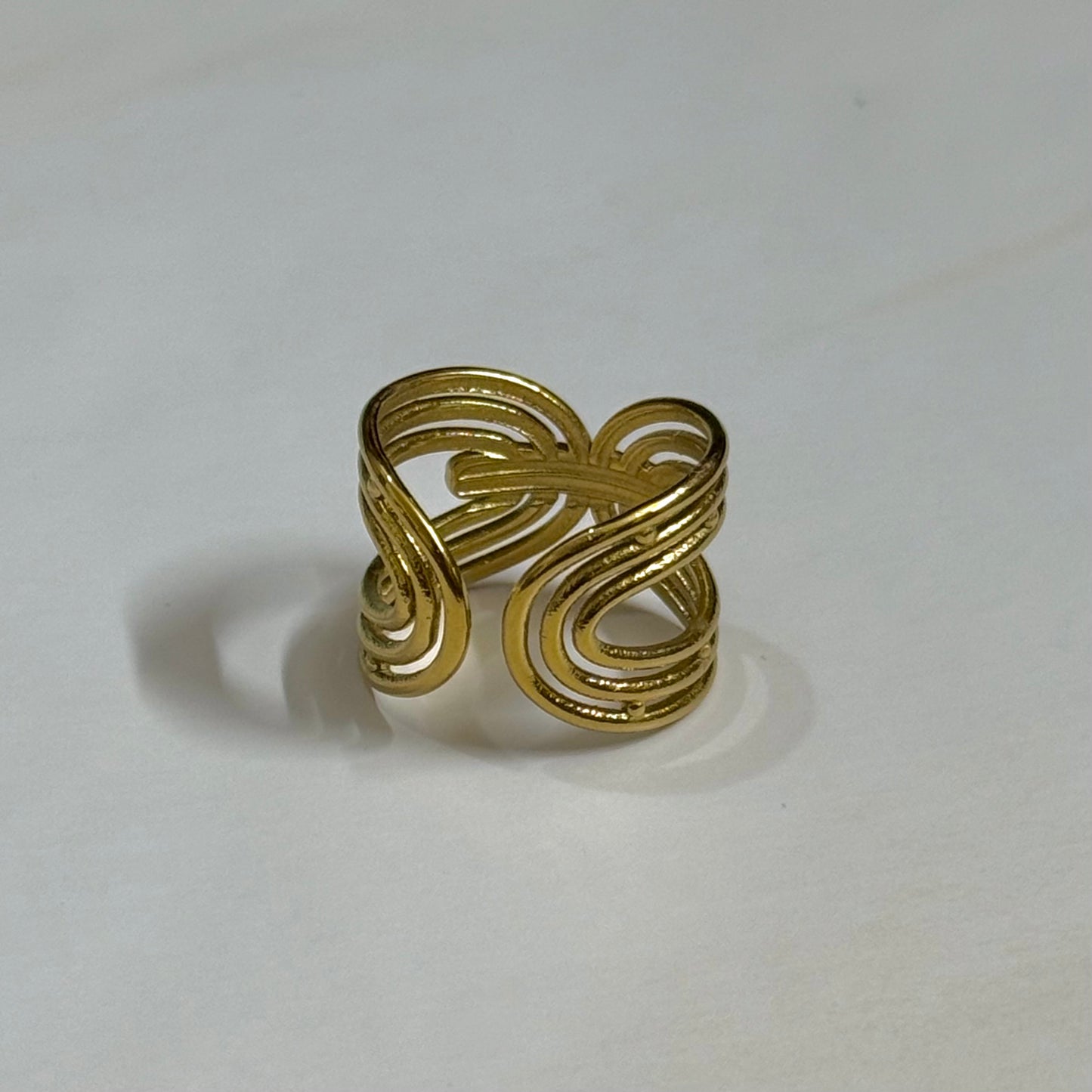 Wide Ridge Ring