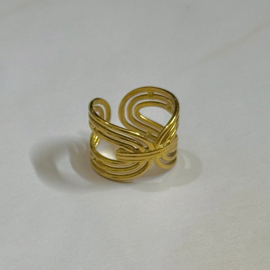 Wide Ridge Ring