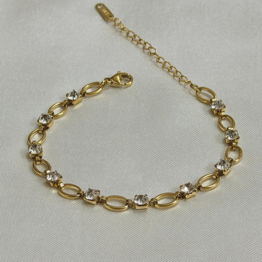 Lucent Bracelet (Clear Stone)