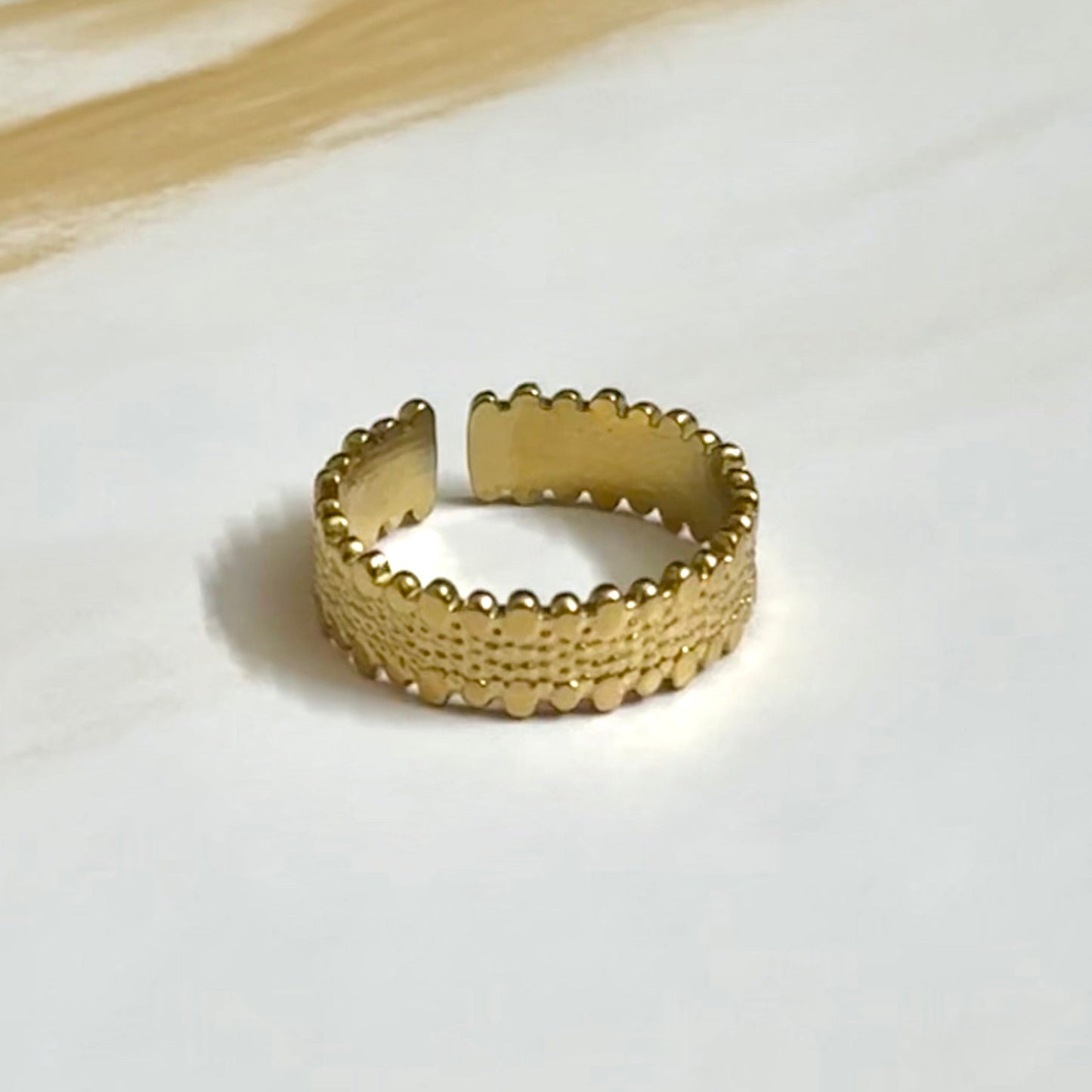 Rough Band Ring