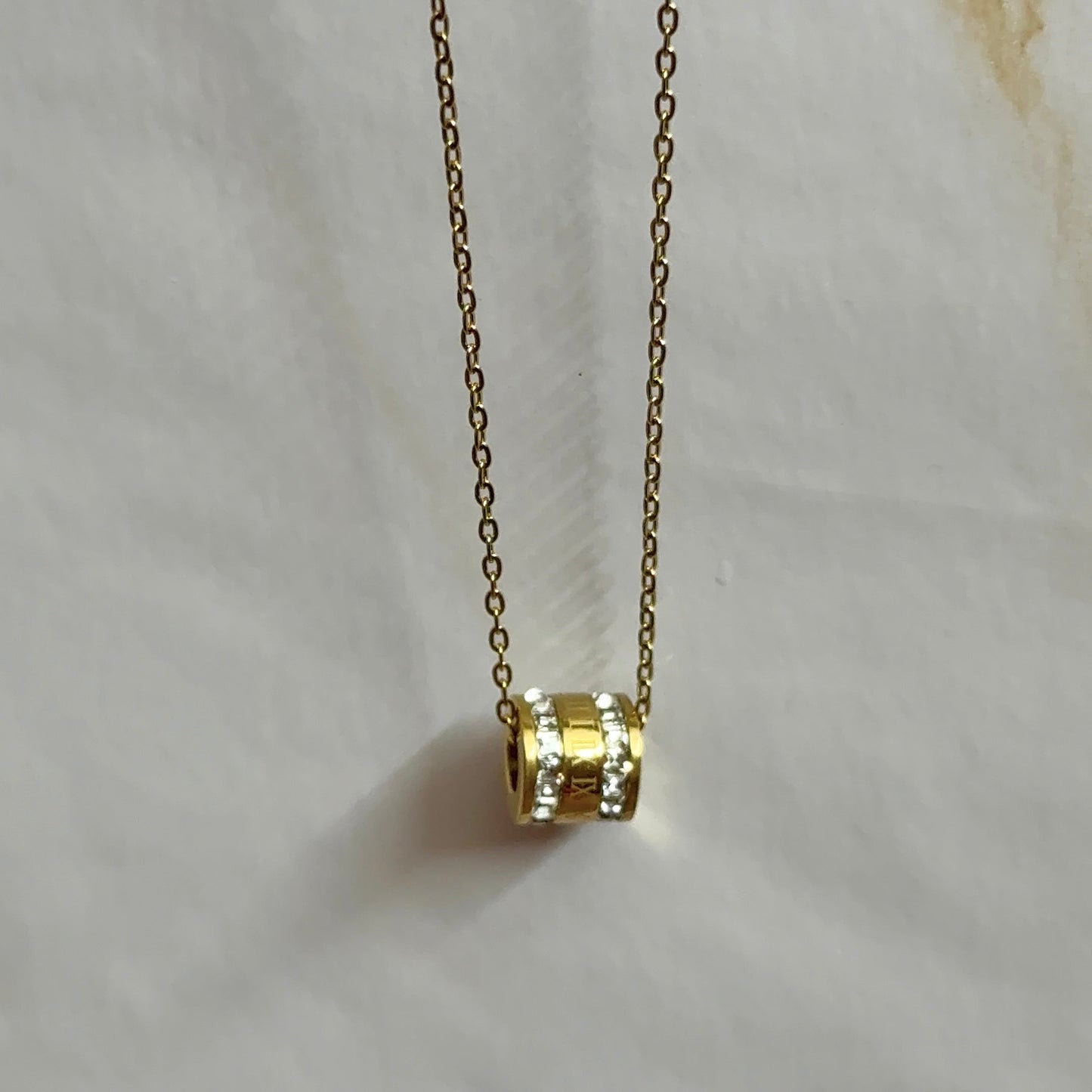 Crystal Barrel Pendant