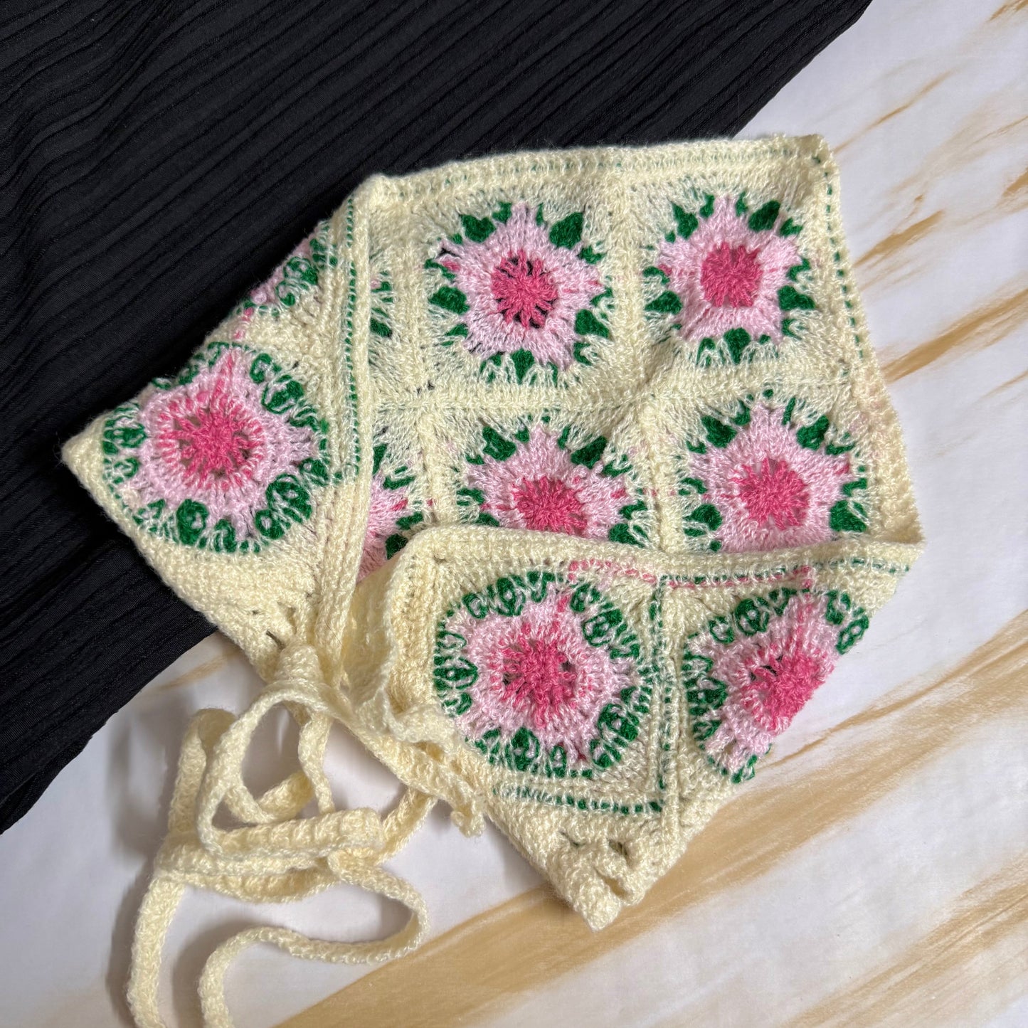 Rosette Bandana/Headscarf