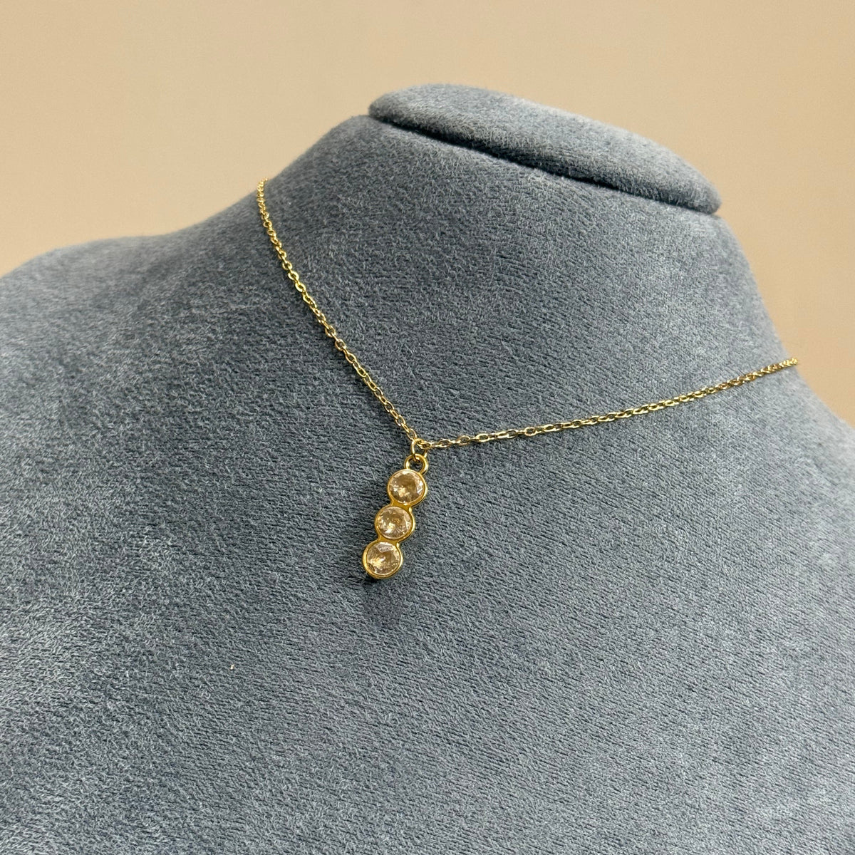 Trio Gem Pendant