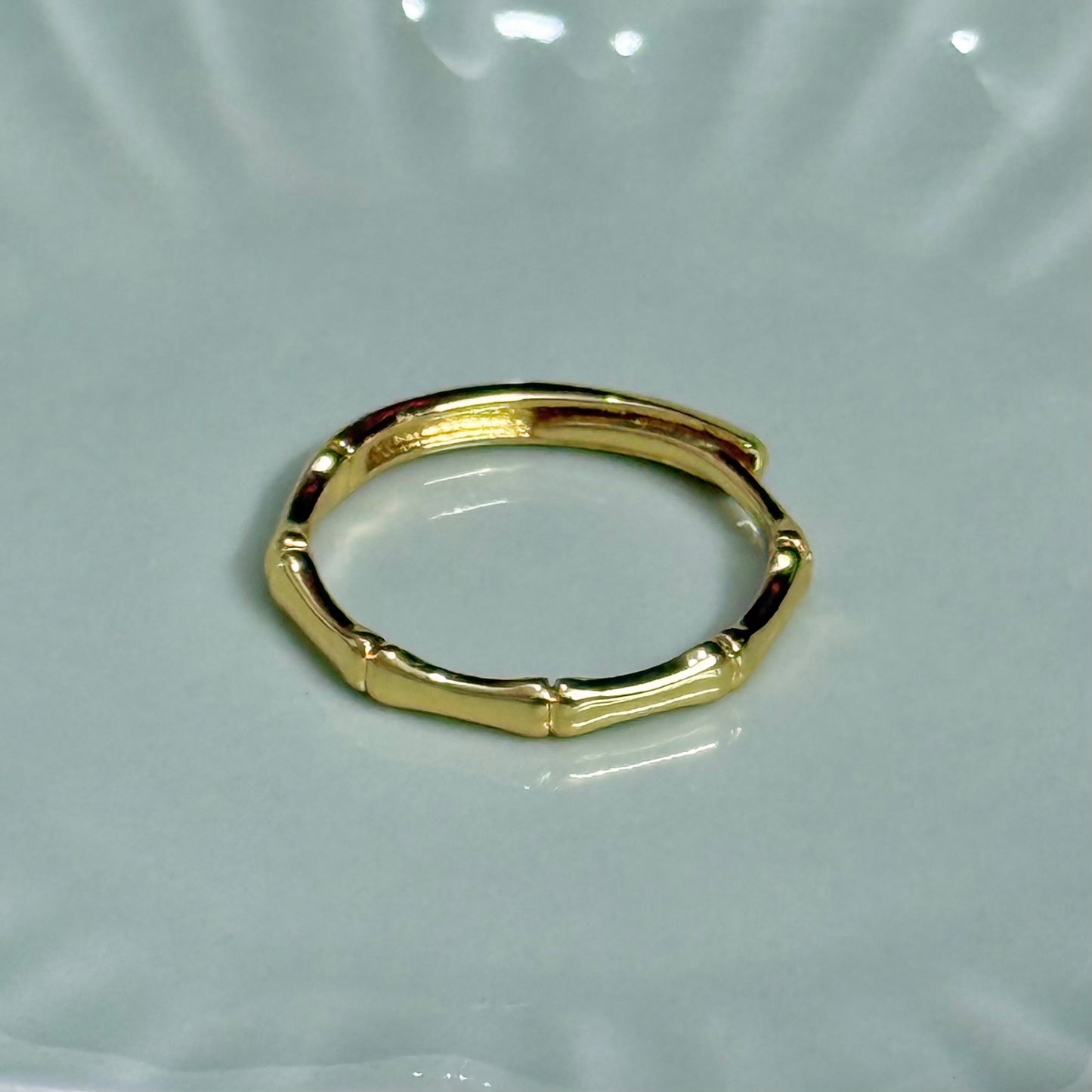 Bamboo style Ring