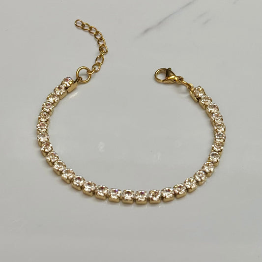 4mm Tennis Bracelet G.