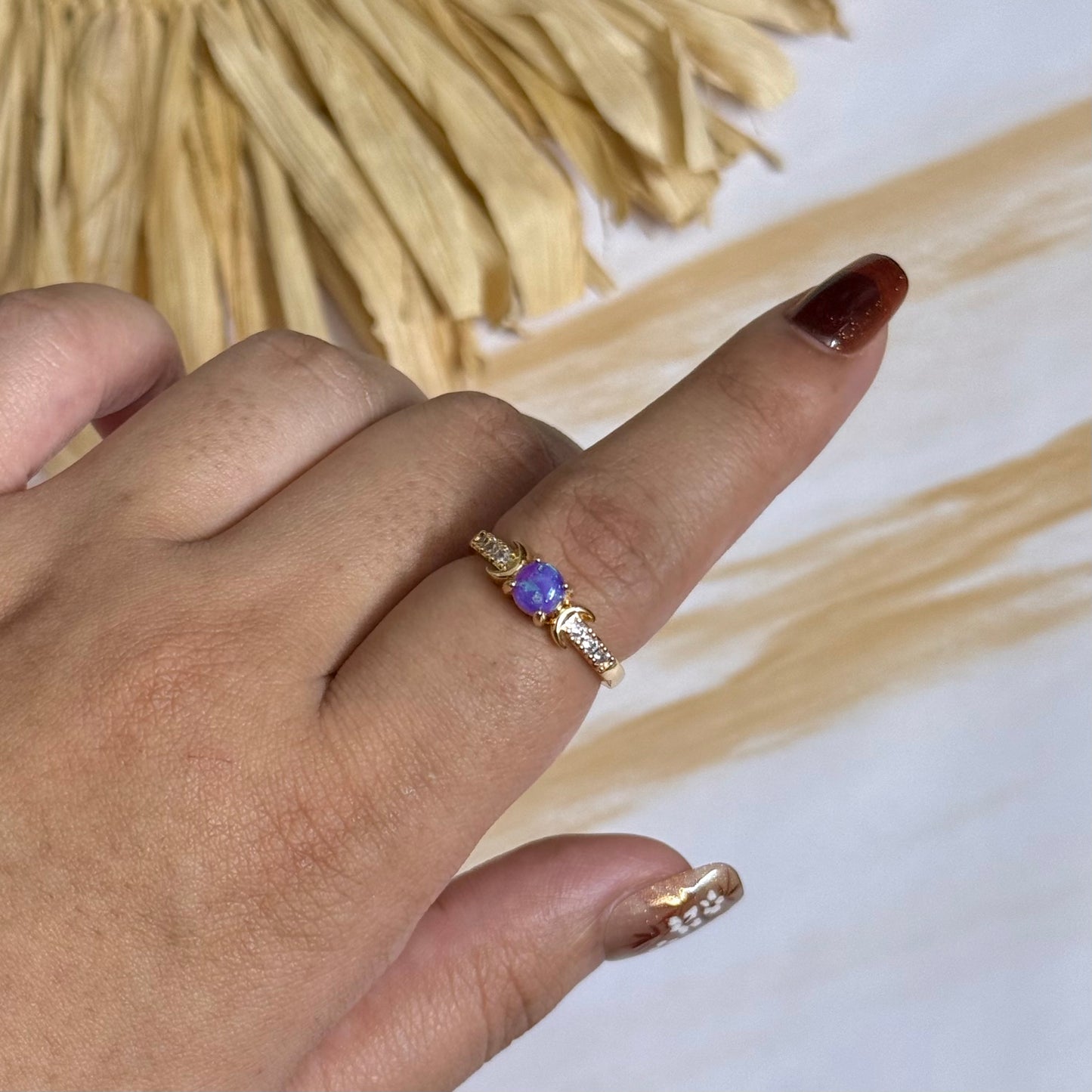 Luna Opal Ring