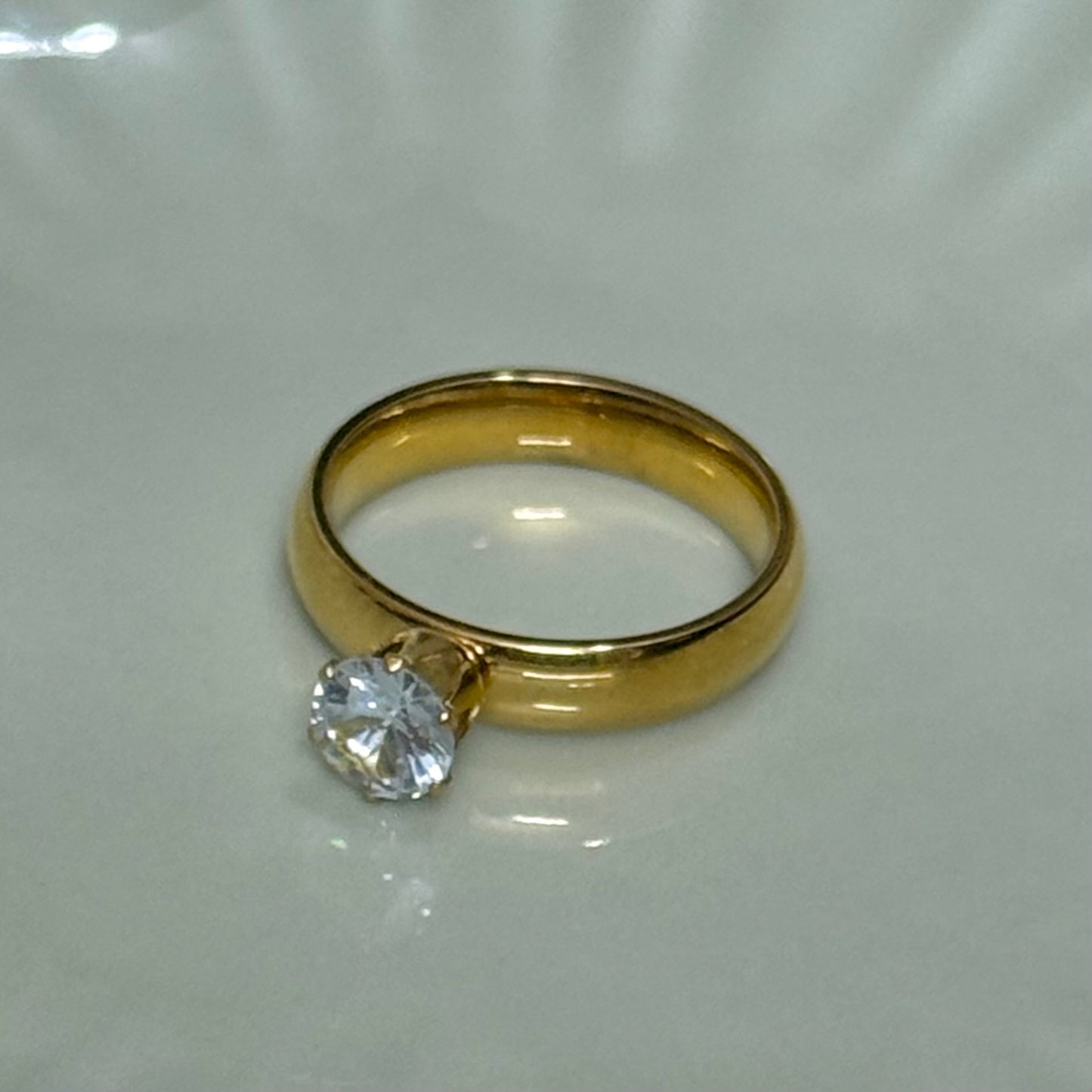 4mm Solitaire Ring
