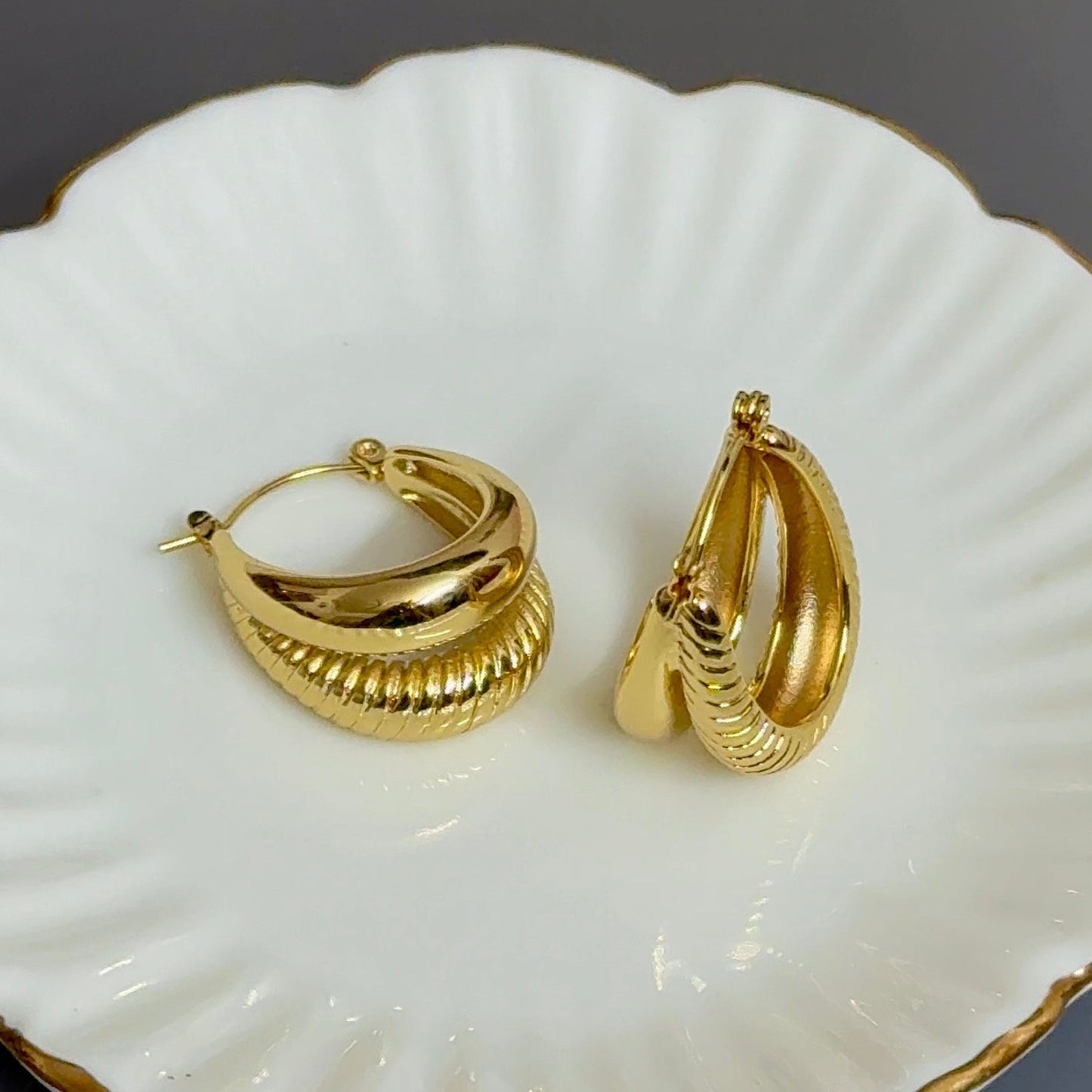 Chunky Dome Earring