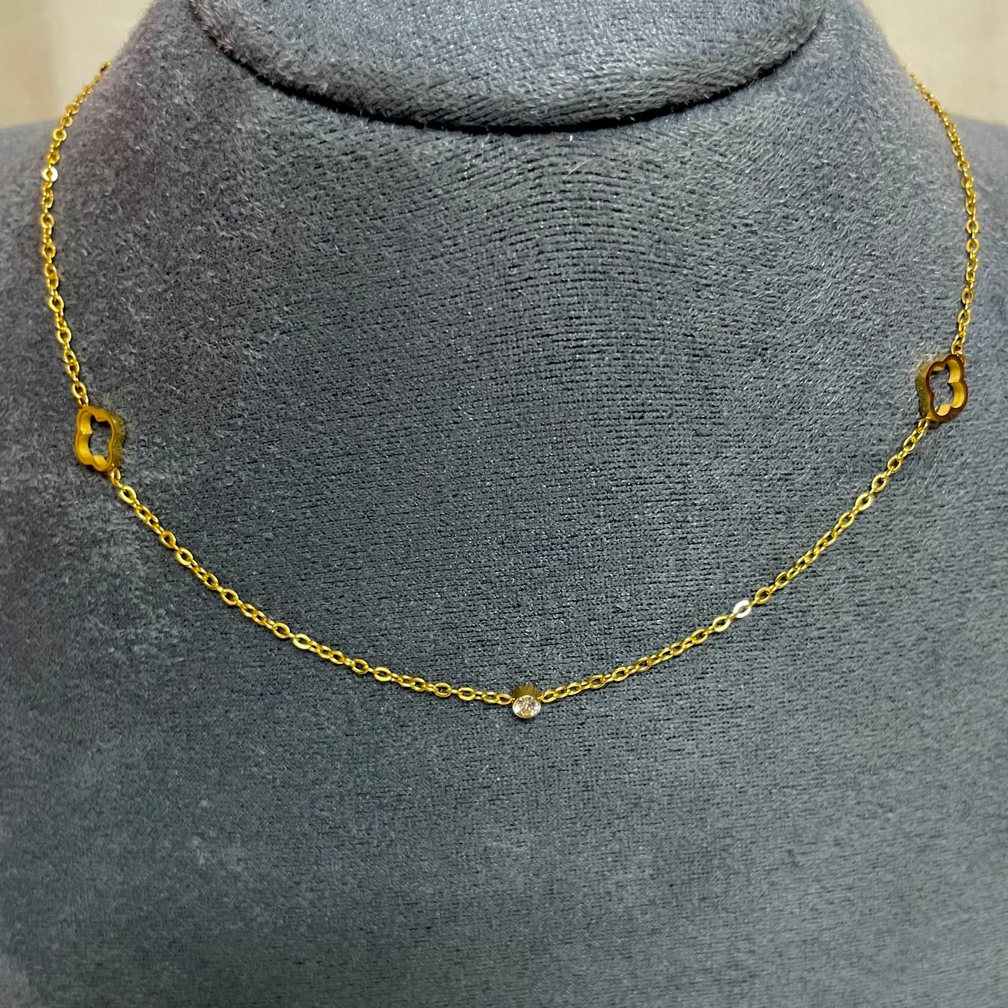 Delicate Clover Necklace