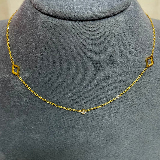 Delicate Clover Necklace