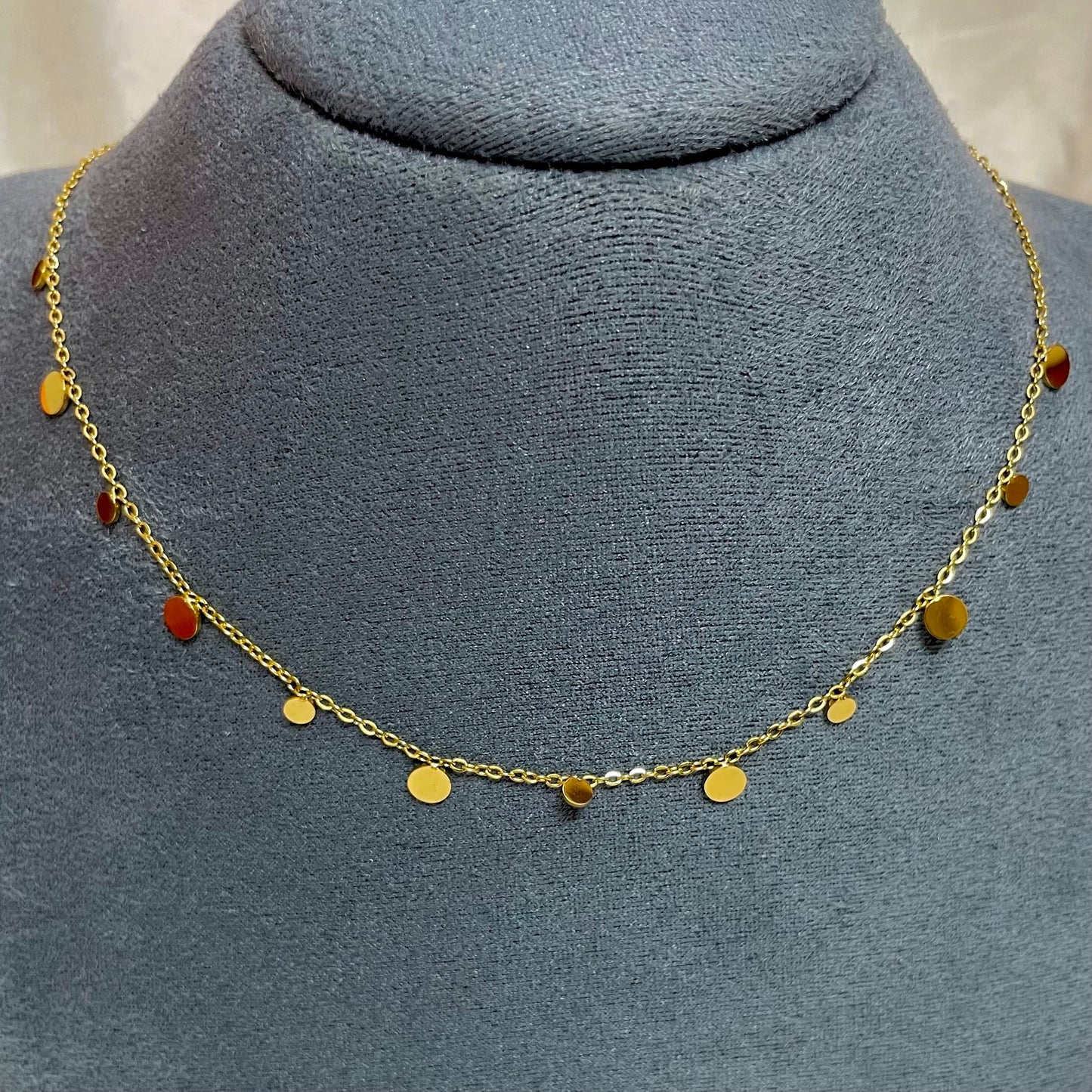 Simple Sequin Necklace