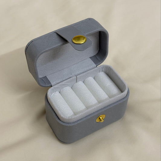 Mini Ring Storage Box - LIGHT GREY