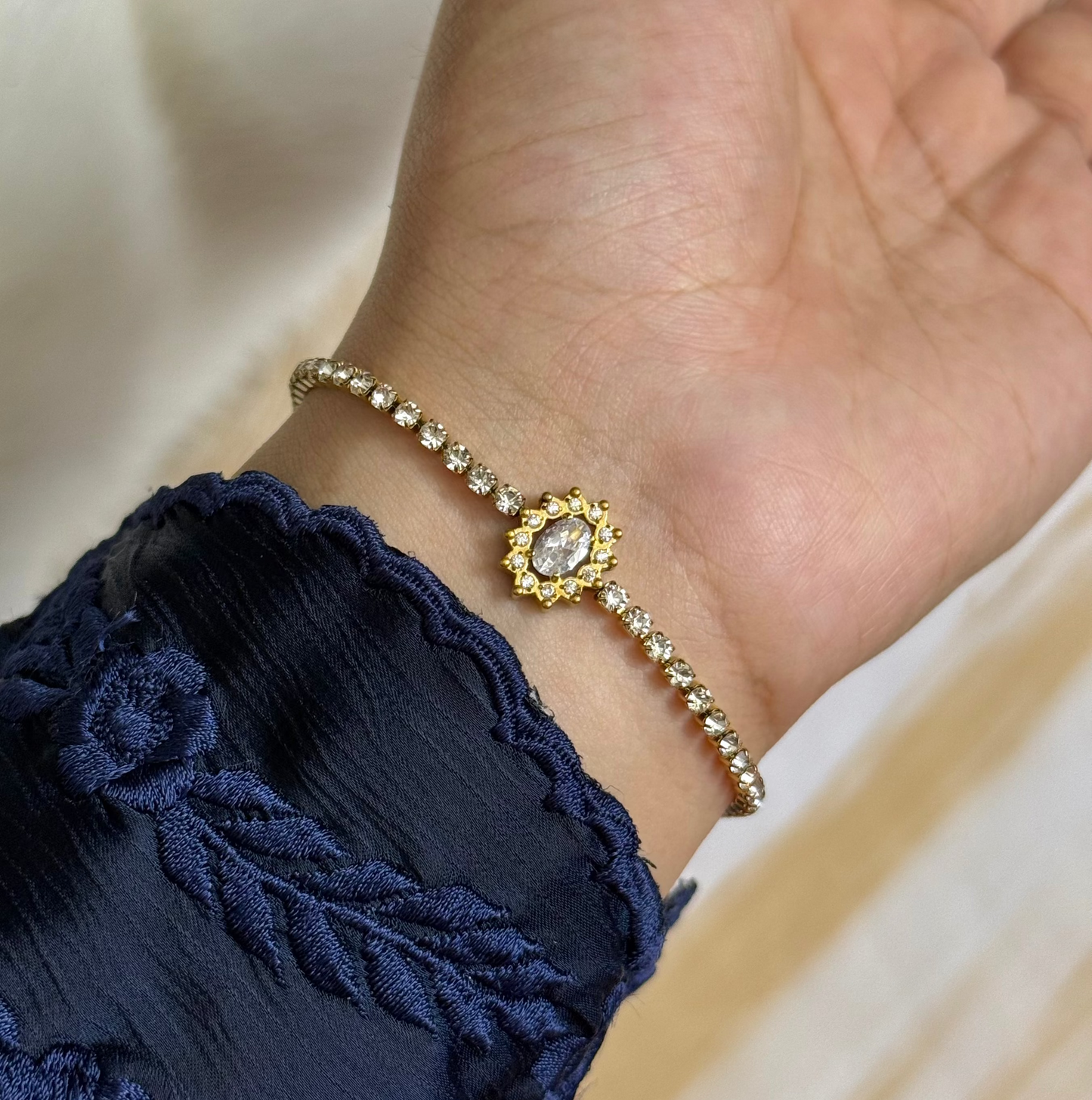 Starlight Tennis Bracelet